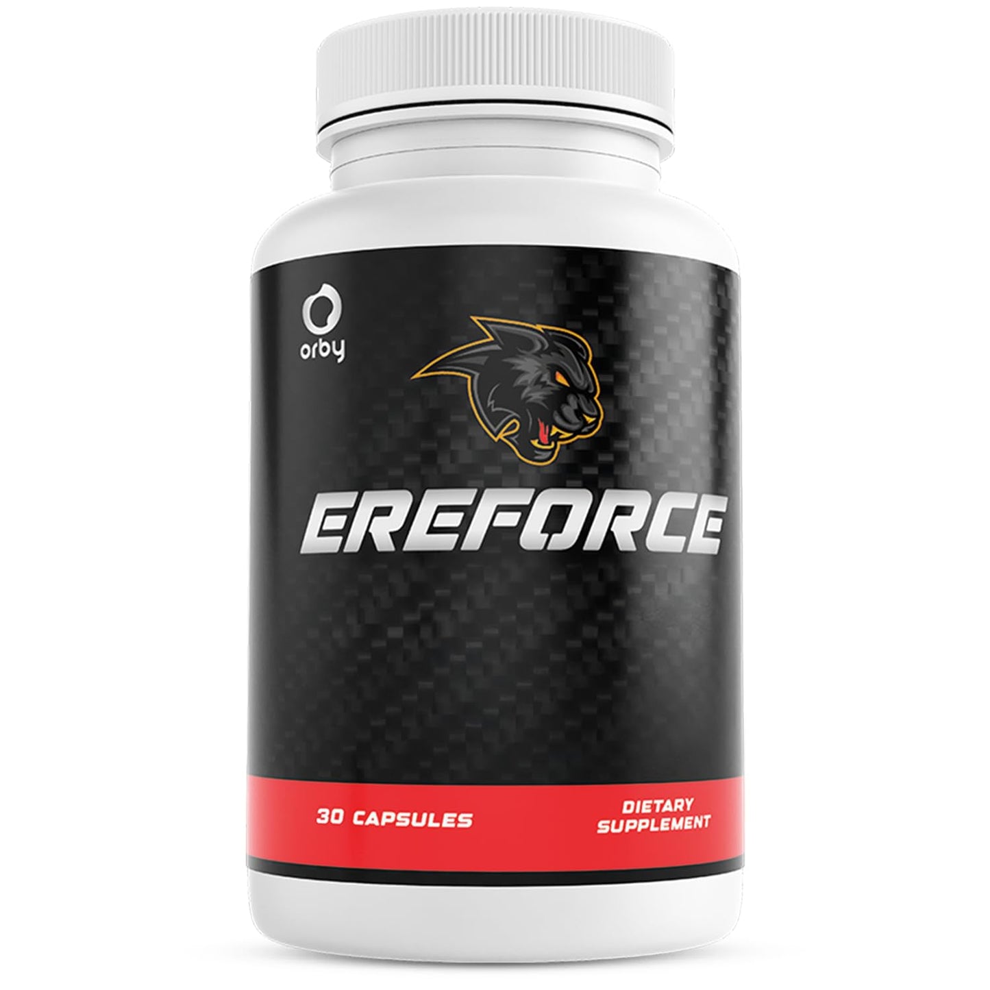 Orby EreForce – Natural Daily Wellness Supplement with L-Citrulline, L-Carnitine & Maca Root – 100% Natural, Non-GMO, GMP Certified, Made in USA – 30 Capsules, 1 Month Supply - dailyvitalstore