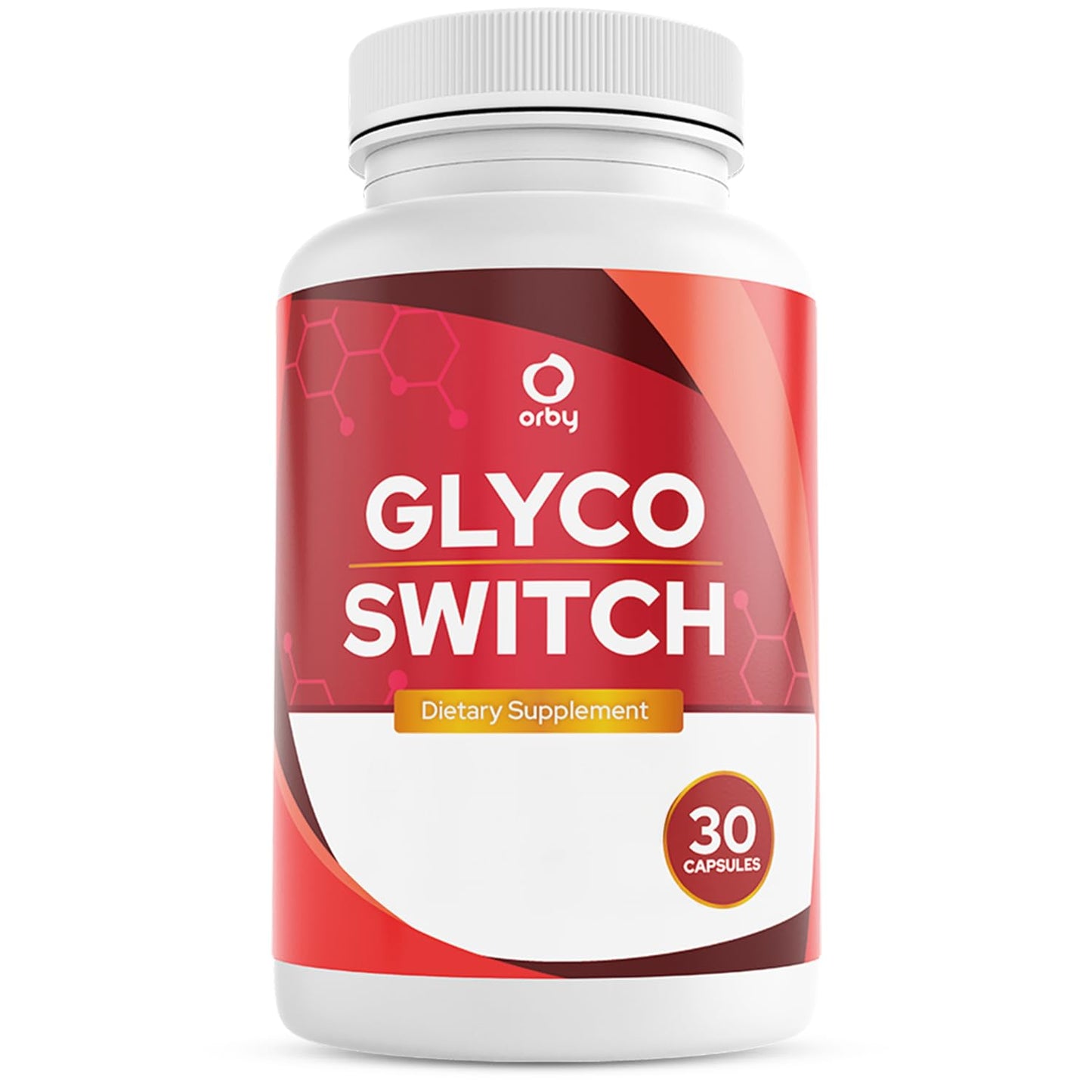 Orby GlycoSwitch – Natural Daily Wellness Supplement with Vitamin C, D3, Magnesium & Chromium – Non-GMO, GMP Certified, Made in USA – 30 Capsules, 1 Month Supply - dailyvitalstore