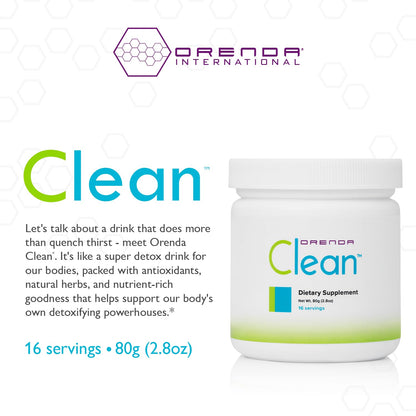 Orenda Clean - Peptizyme-SP EN, Aronia Berry, Aloe Vera and More for Digestive Support - Nutrient-Rich Supplement for Wellness - 80g, 16 Servings - dailyvitalstore