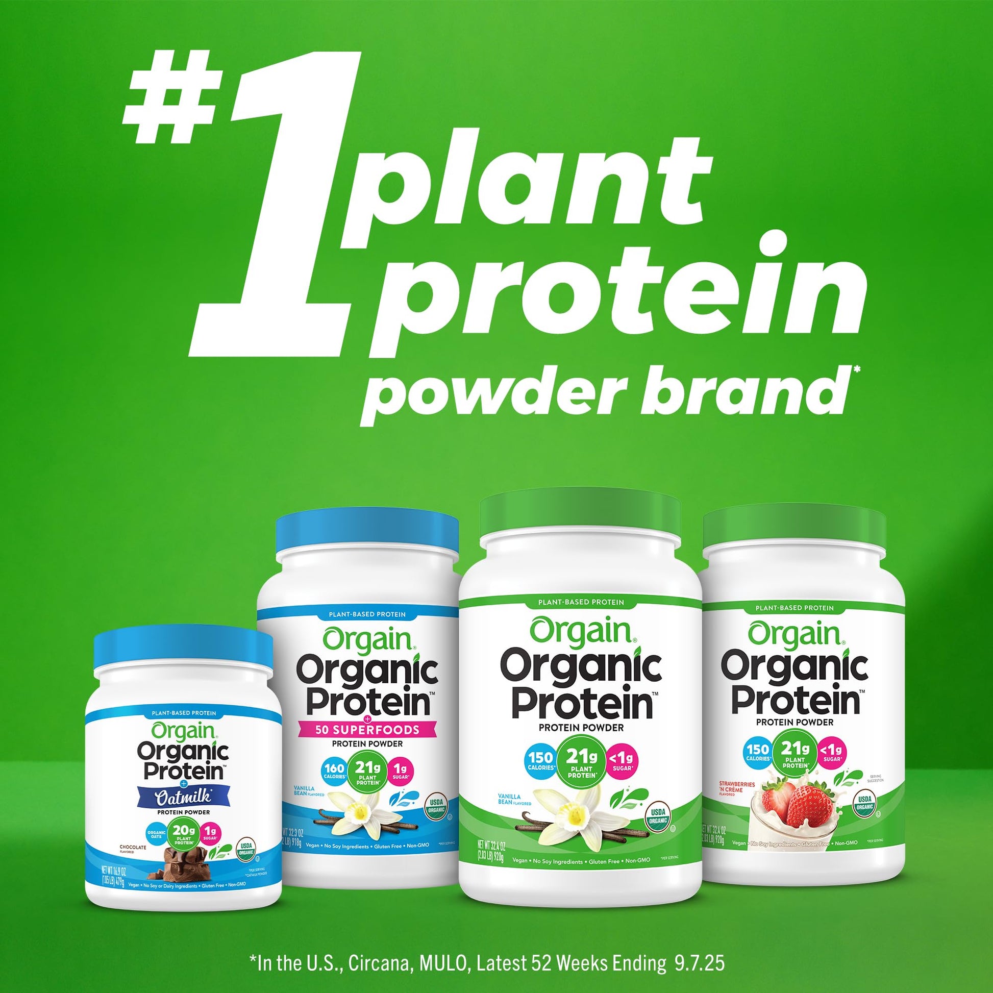 Orgain Organic Simple Vegan Protein Powder, Peanut Butter - 20g Plant Based Protein, With less Ingredients, No Artificial Sweeteners, Gluten Free, No Dairy or Lactose, 1.25 lb (Packaging May Vary) - dailyvitalstore