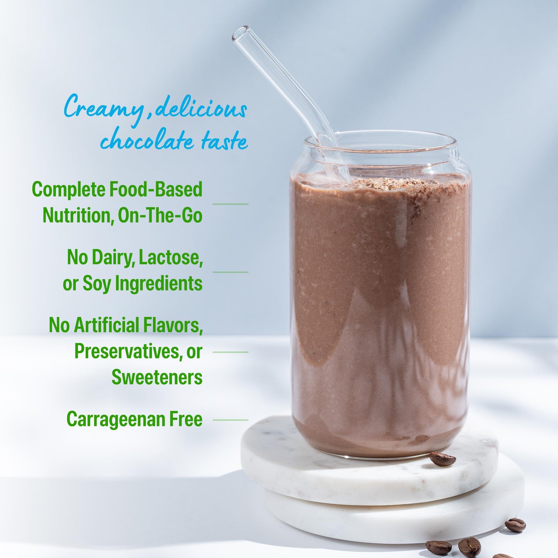 Orgain Organic Vegan Meal Replacement Protein Powder, Creamy Chocolate Fudge - 20g Plant Based Protein, Gluten Free, Dairy Free, Lactose Free, Soy Free, No Sugar Added, - dailyvitalstore