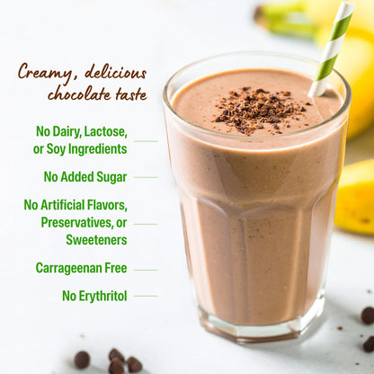 Orgain Organic Vegan Protein Powder, Creamy Chocolate Fudge - 21g Plant Protein, 7g Prebiotic Fiber, Low Net Carb, No Lactose Ingredients, No Added Sugar - dailyvitalstore