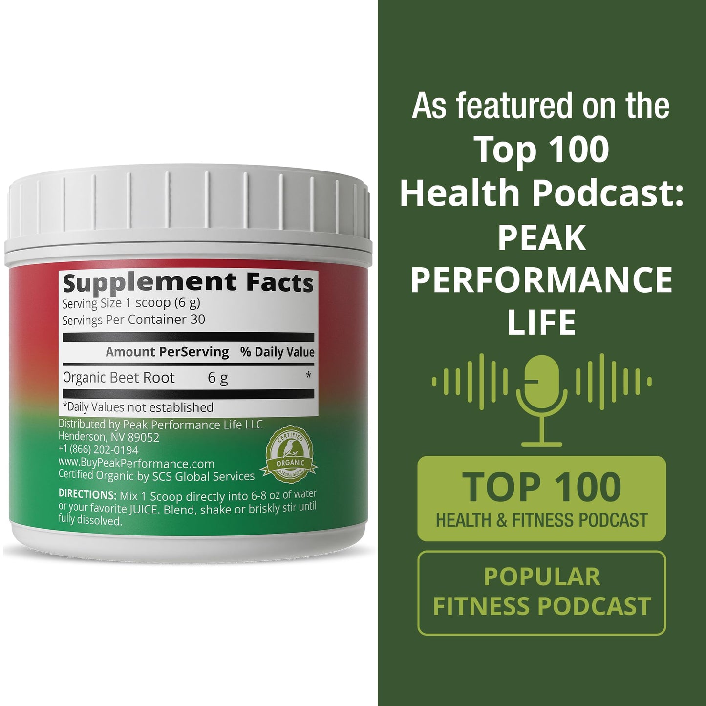 Organic Beet Root Powder - Ultra High Purity Super Food Beets Juice Powder. 100% Pure Nitric Oxide Boosting Beetroot Supplement. Keto, Paleo, Vegan Reds Superfood Rich in Polyphenols - dailyvitalstore