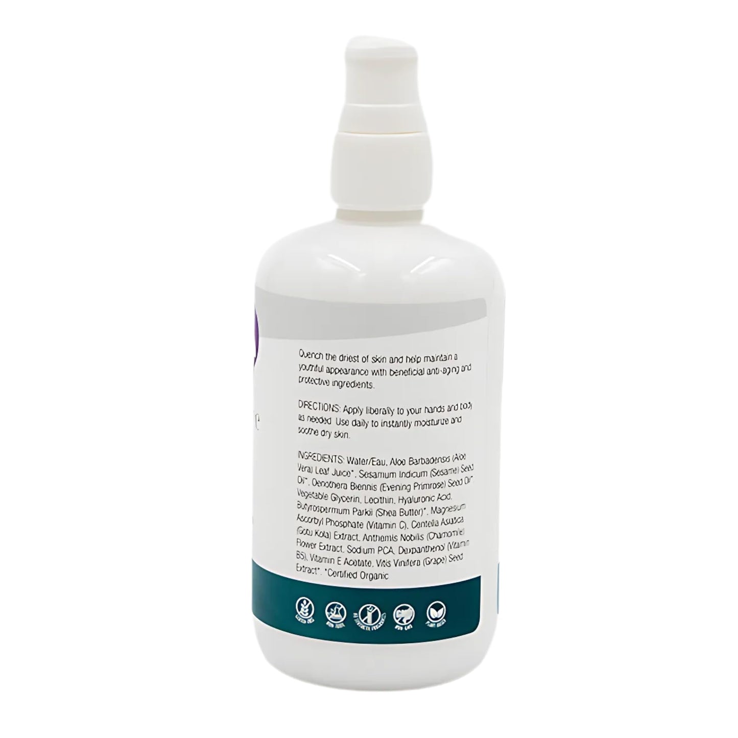 Organic Excellence Hand and Body Therapy All Natural Body Lotion for Women Men Kids - Organic Body Lotion For Dry Skin Rich, Natural Moisturizer For Daily Use, Unscented, Made in USA with Shea Butter - dailyvitalstore