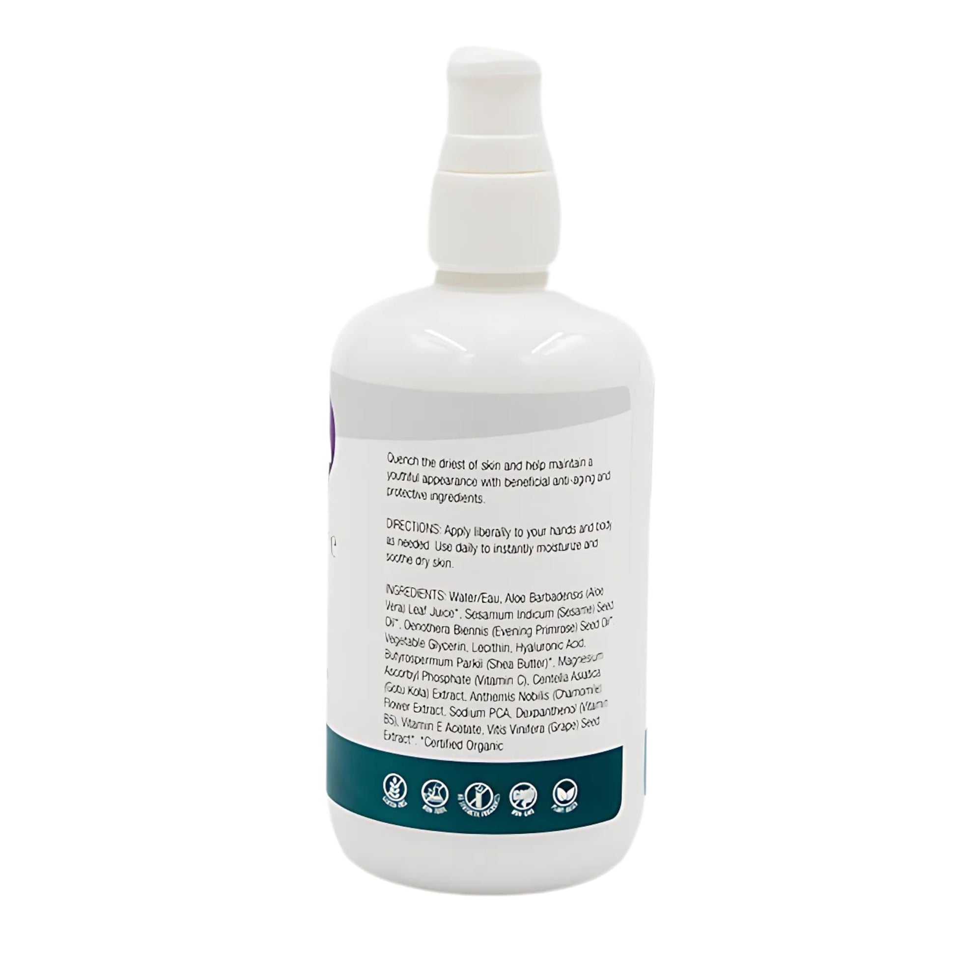Organic Excellence Hand and Body Therapy All Natural Body Lotion for Women Men Kids - Organic Body Lotion For Dry Skin Rich, Natural Moisturizer For Daily Use, Unscented, Made in USA with Shea Butter - dailyvitalstore