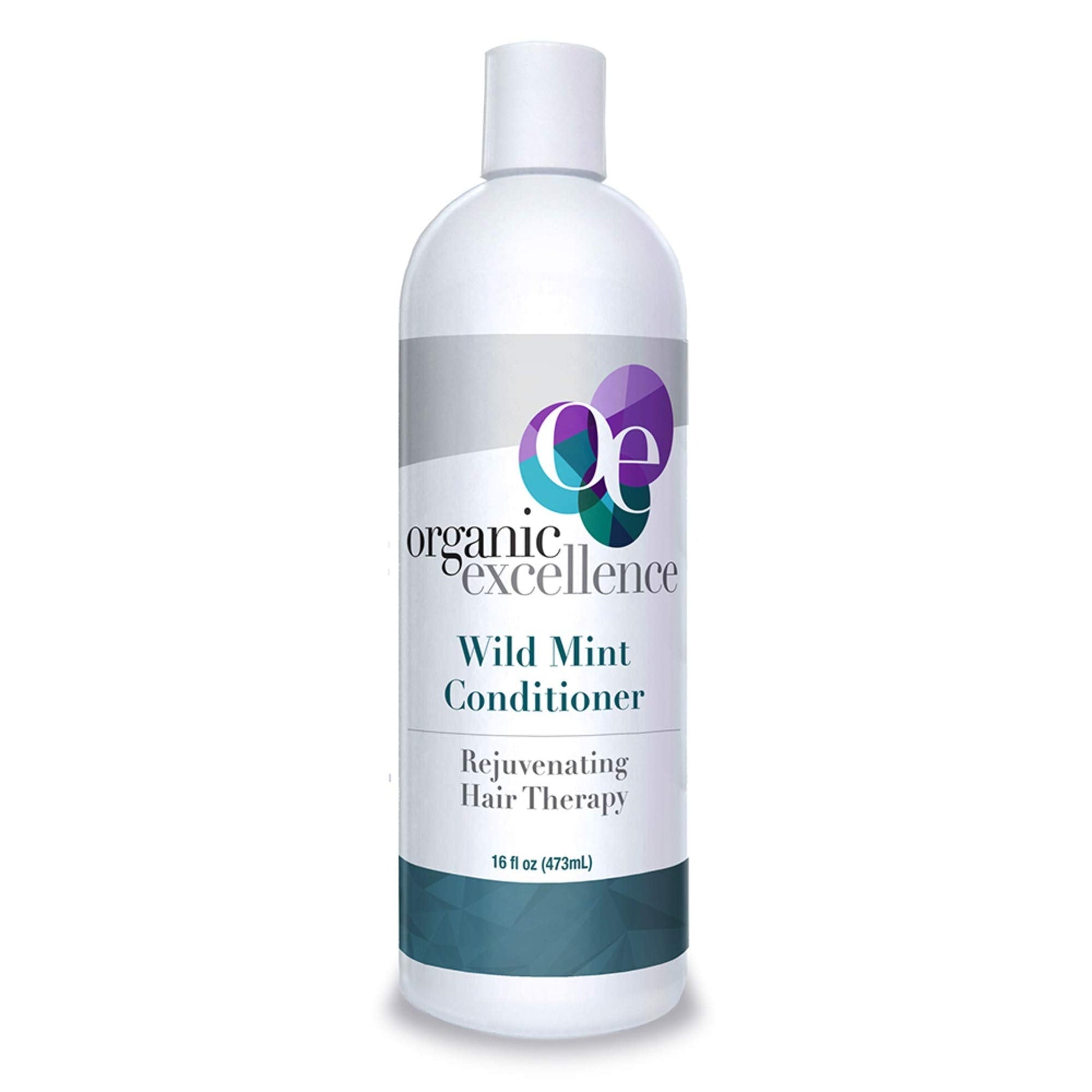 Organic Excellence Wild Mint Conditioner, 16 Fluid Ounce - dailyvitalstore