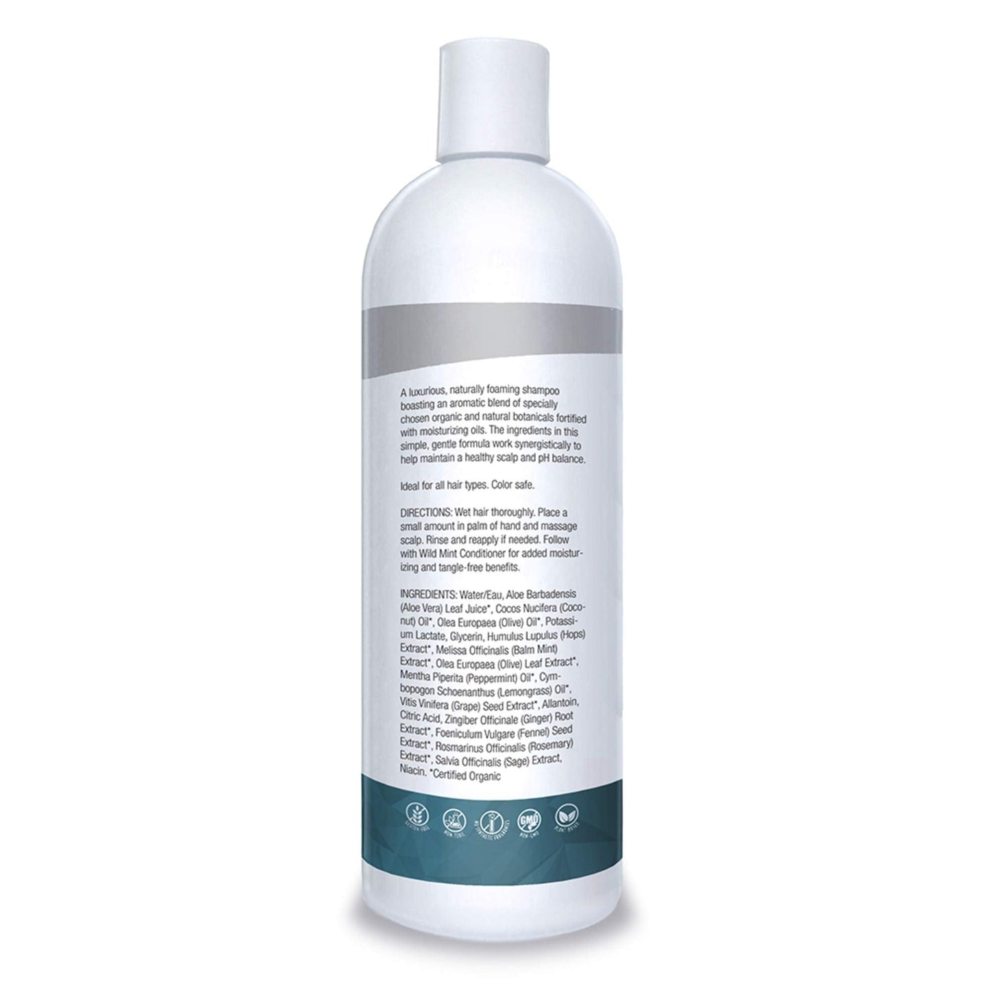 Organic Excellence Wild Mint Shampoo - 16 oz - dailyvitalstore