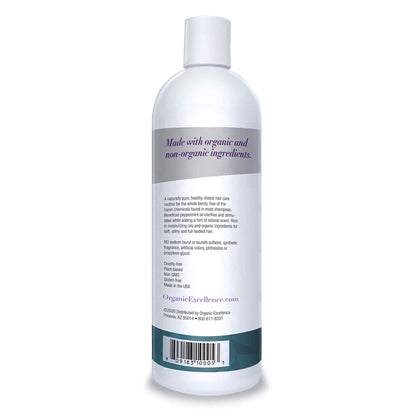 Organic Excellence Wild Mint Shampoo - 16 oz - dailyvitalstore