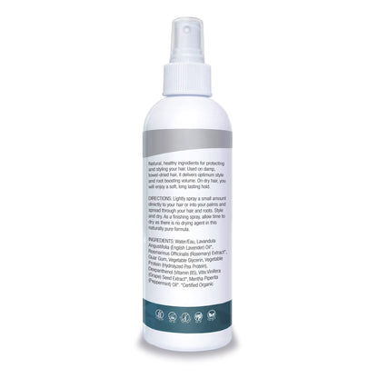Organic Excellence Wild Mint Styling Spray, Alcohol-Free, pH Neutral, 8 Ounce - dailyvitalstore