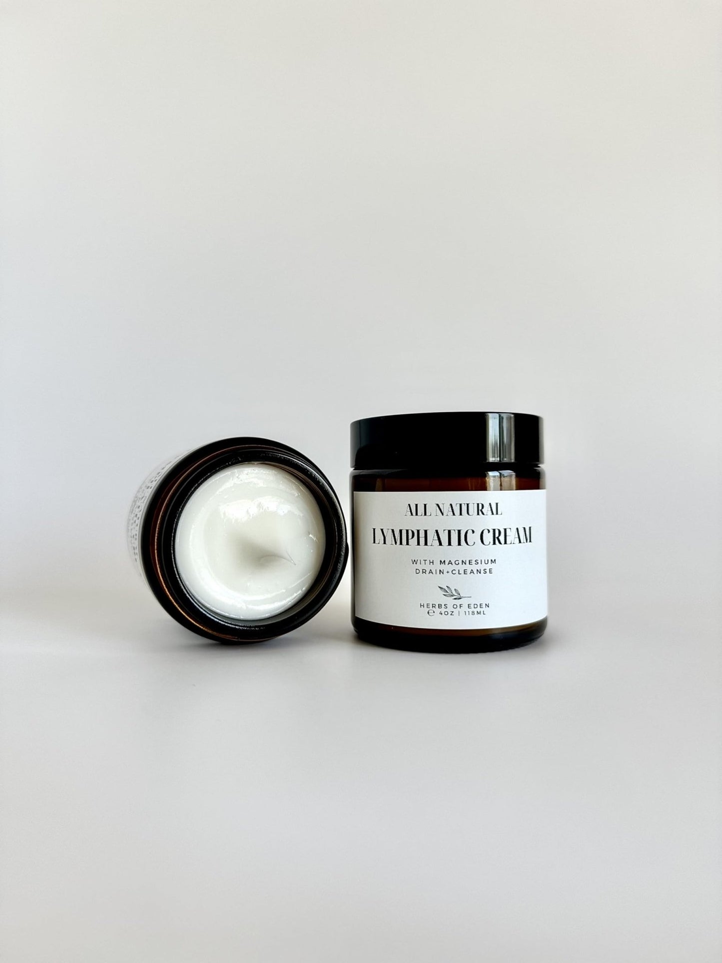 Organic Lymphatic Massage Cream with Magnesium – Natural Topical Cream | Stimulate Lymph Fluid | Family Owned, Made in USA - dailyvitalstore