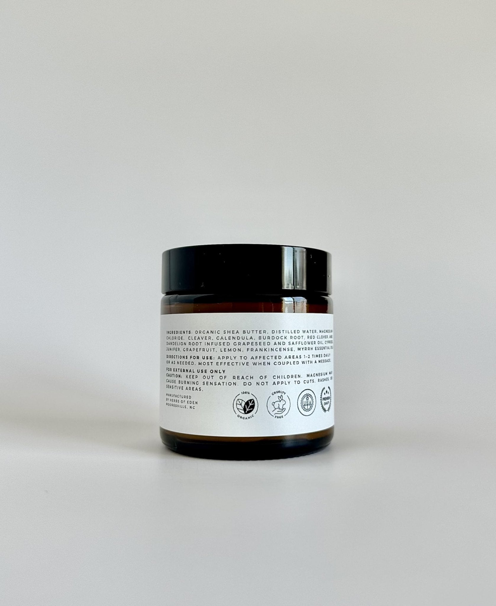 Organic Lymphatic Massage Cream with Magnesium – Natural Topical Cream | Stimulate Lymph Fluid | Family Owned, Made in USA - dailyvitalstore