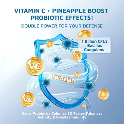 Organic Natural Sourcing Premium Feminine PH Balance Gummies for Women's Health, Immune Support, Hawaiian Pineapple Flavor Gluten-Free, Vegan Premium Feminine Balance Gummies For women-60 Prebiotics - dailyvitalstore