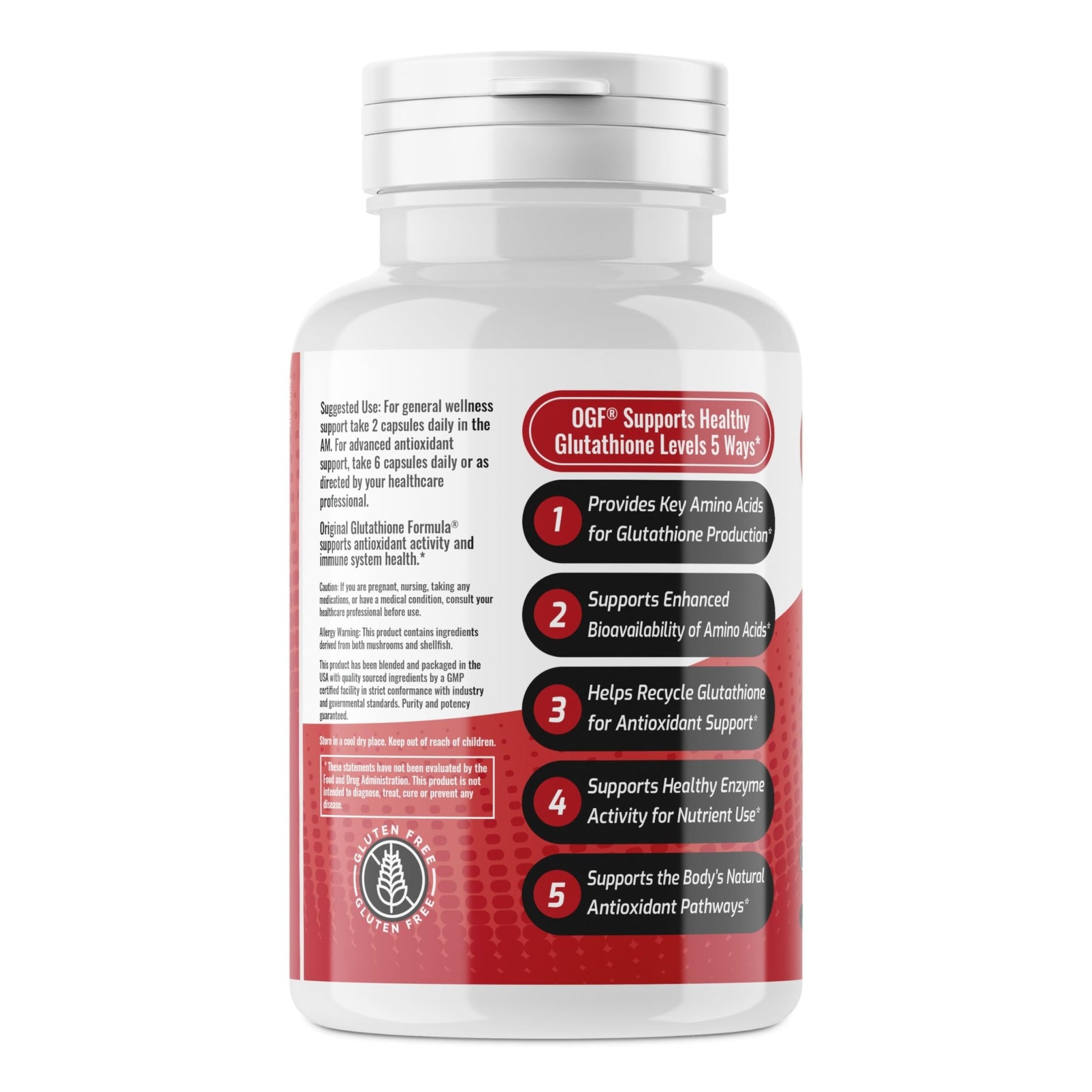 Original Glutathione Formula Essential Support, RobKellerMD, Advanced Antioxidant Formula, Helps Body Produce Glutathione Naturally for Detox, Immune Health, Mental Clarity, & Daily Wellness, 60 caps - dailyvitalstore