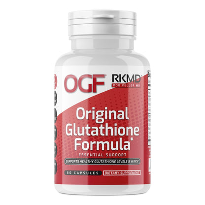 Original Glutathione Formula Essential Support, RobKellerMD, Advanced Antioxidant Formula, Helps Body Produce Glutathione Naturally for Detox, Immune Health, Mental Clarity, & Daily Wellness, 60 caps - dailyvitalstore