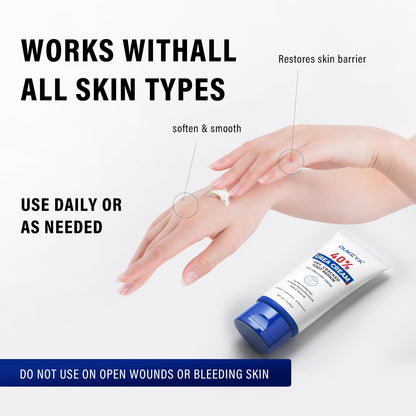 OUKEYA Urea Cream 40 Percent Tube 3 Oz, Foot & Hand Cream for Dry Cracked, 40 per Urea Lotion for Feet Maximum Strength - dailyvitalstore