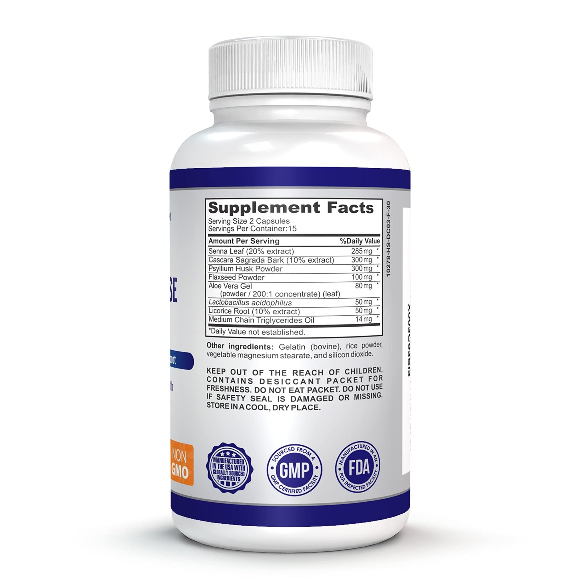O!VITA 15-Day Cleanse and Detox Supports Digestive and Colon Health, Special Formula with probiotics, fine Herbs Such as Senna Leaf, - dailyvitalstore