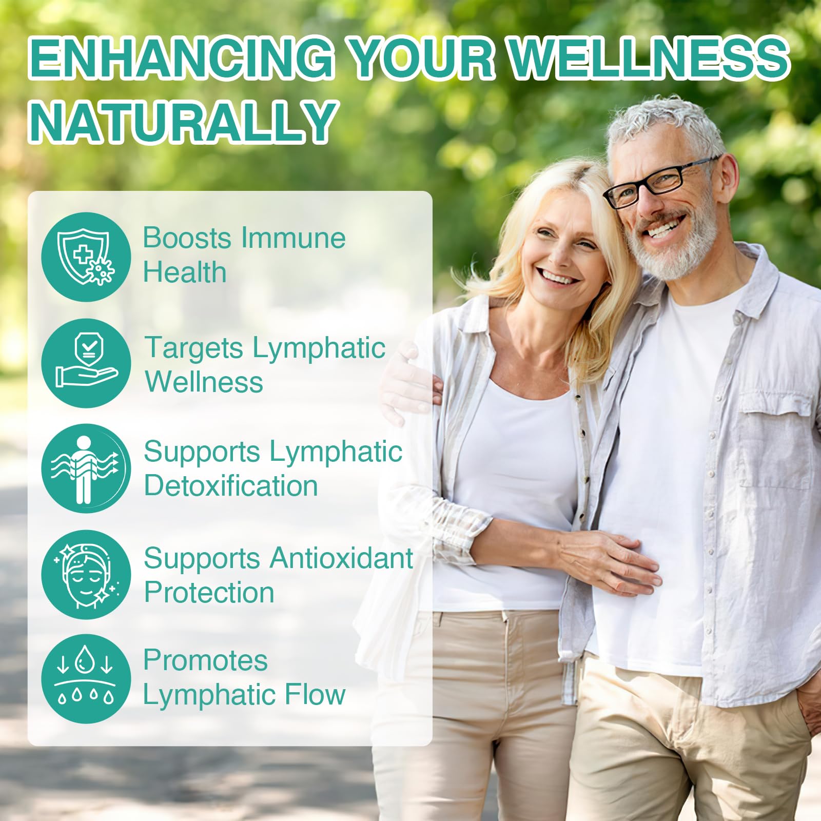 owegel Liposomal Lymphatic Drainage Drops 2000mg – Immune & Lymph System Support – Lymphatic Detox and Cleanse with Echinacea, Red Clover, Dandelion & Cleavers – Sugar-Free, Alcohol-Free – 2 FL OZ - dailyvitalstore