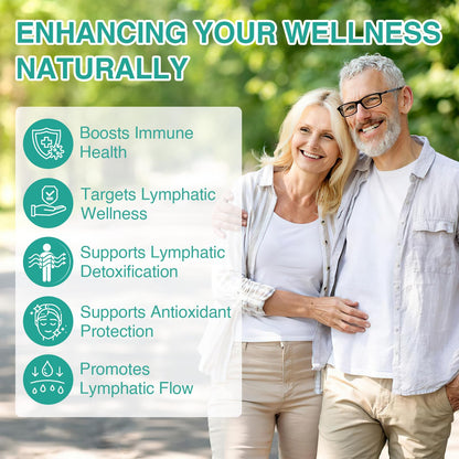 owegel Liposomal Lymphatic Drainage Drops 2000mg – Immune & Lymph System Support – Lymphatic Detox and Cleanse with Echinacea, Red Clover, Dandelion & Cleavers – Sugar-Free, Alcohol-Free – 2 FL OZ - dailyvitalstore