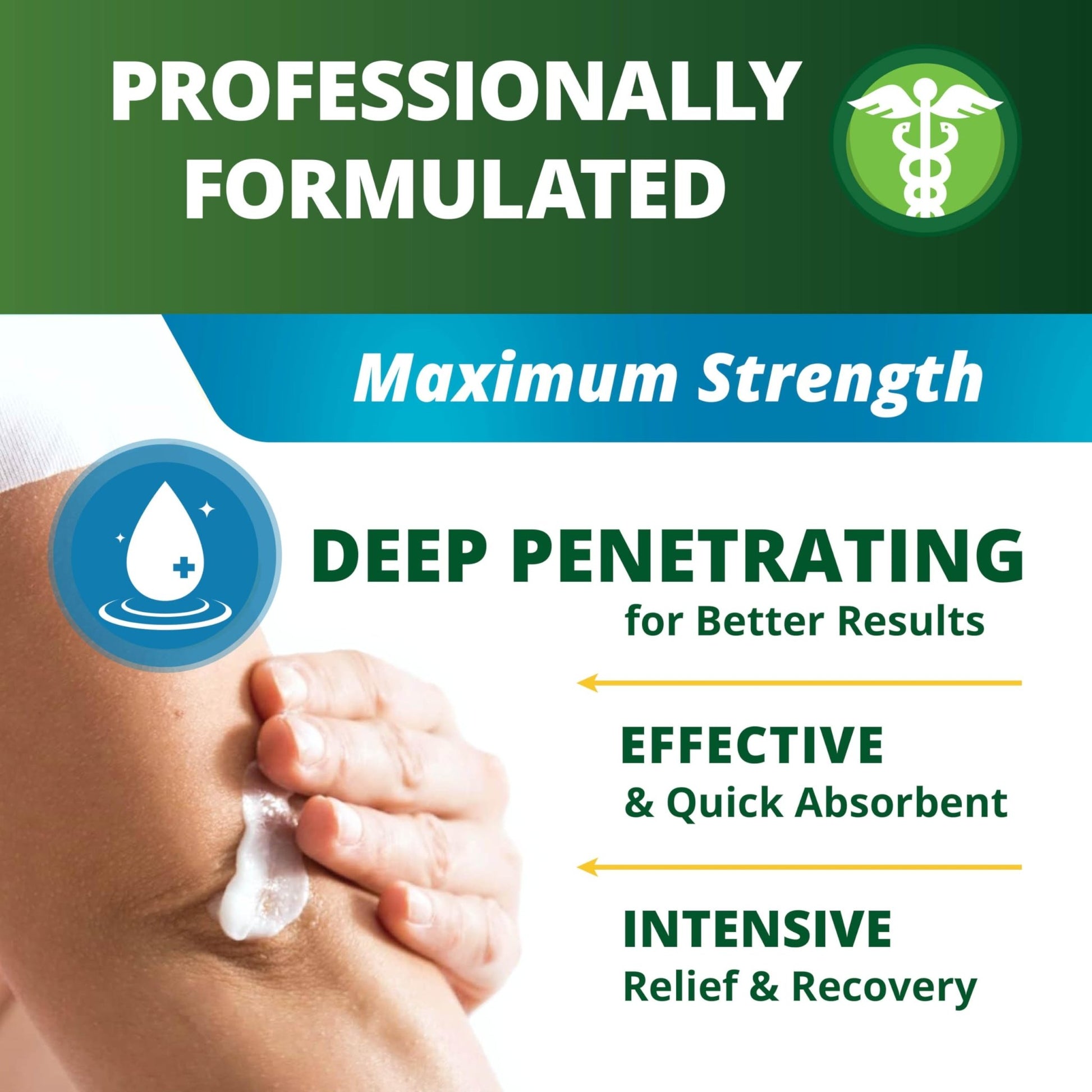 OWELL NATURALS Arthritis Pain Relief Ointment with Arnica & MSM – Deep Penetrating Joint & Muscle Therapy for Knee, Back, Sore Muscles, Legs, 3.5 oz (2 Pack) - dailyvitalstore