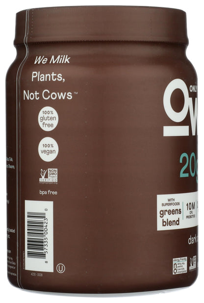 OWYN Only What You Need Plant-Based Protein Powder, Dark Chocolate, 1.17 lbs - dailyvitalstore