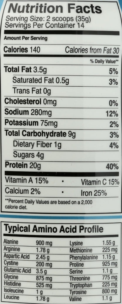 OWYN Only What You Need Plant-Based Protein Powder, Smooth Vanilla, 1.05 lbs - dailyvitalstore