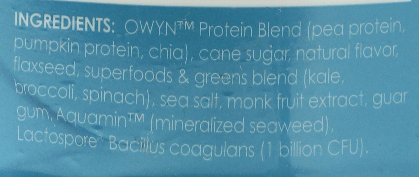OWYN Only What You Need Plant-Based Protein Powder, Smooth Vanilla, 1.05 lbs - dailyvitalstore