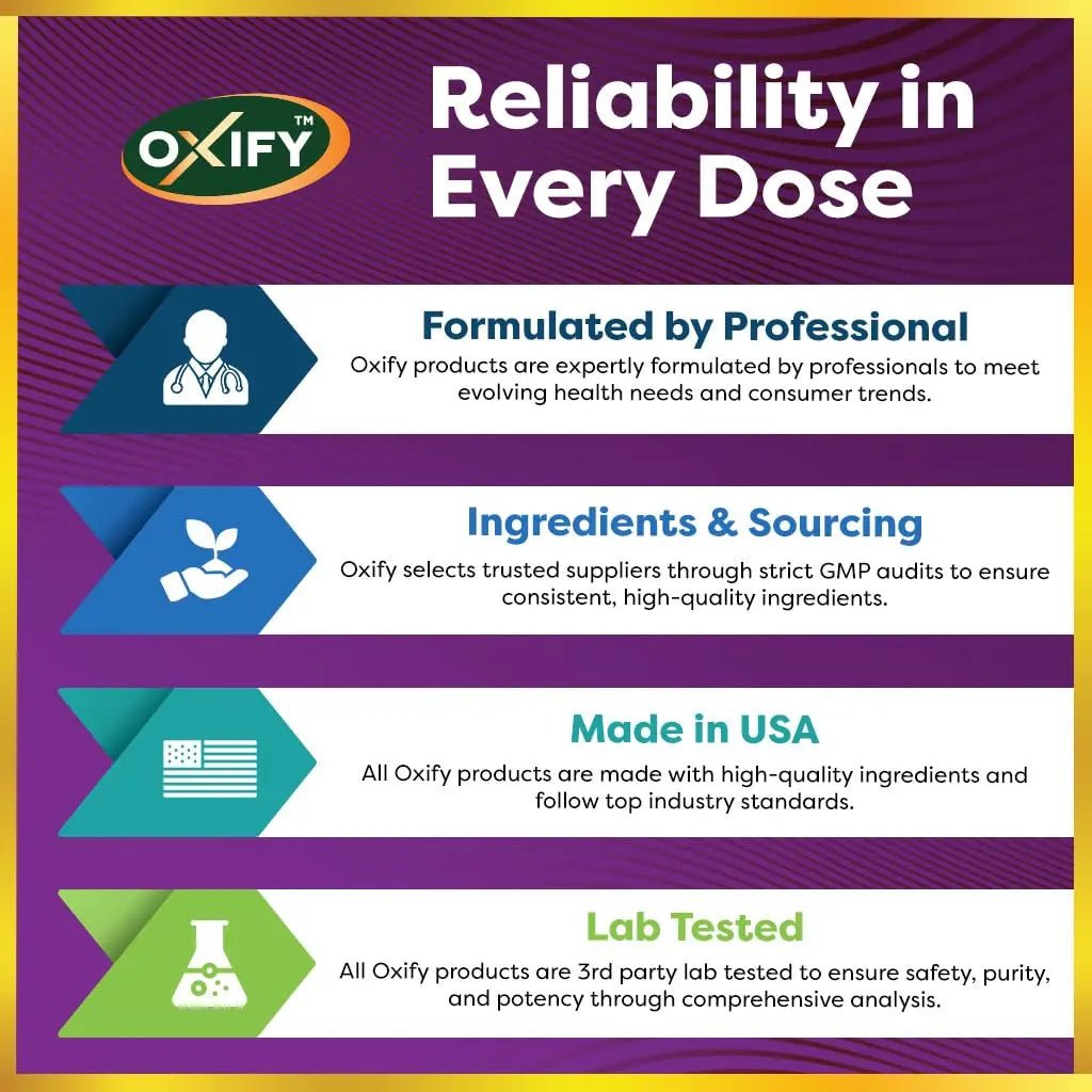 Oxify D-Mannose 1500 mg | 120 Tablets | Gluten-Free, Non-GMO | Supplement Made in USA - dailyvitalstore