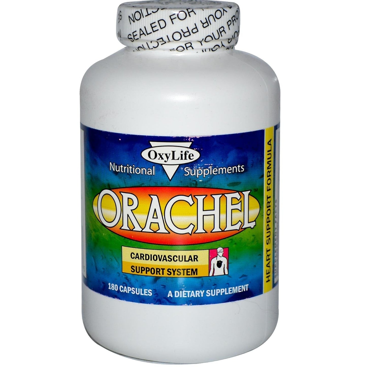 OXYLIFE Products, ORACHEL-Cardio - 180 Cap - dailyvitalstore