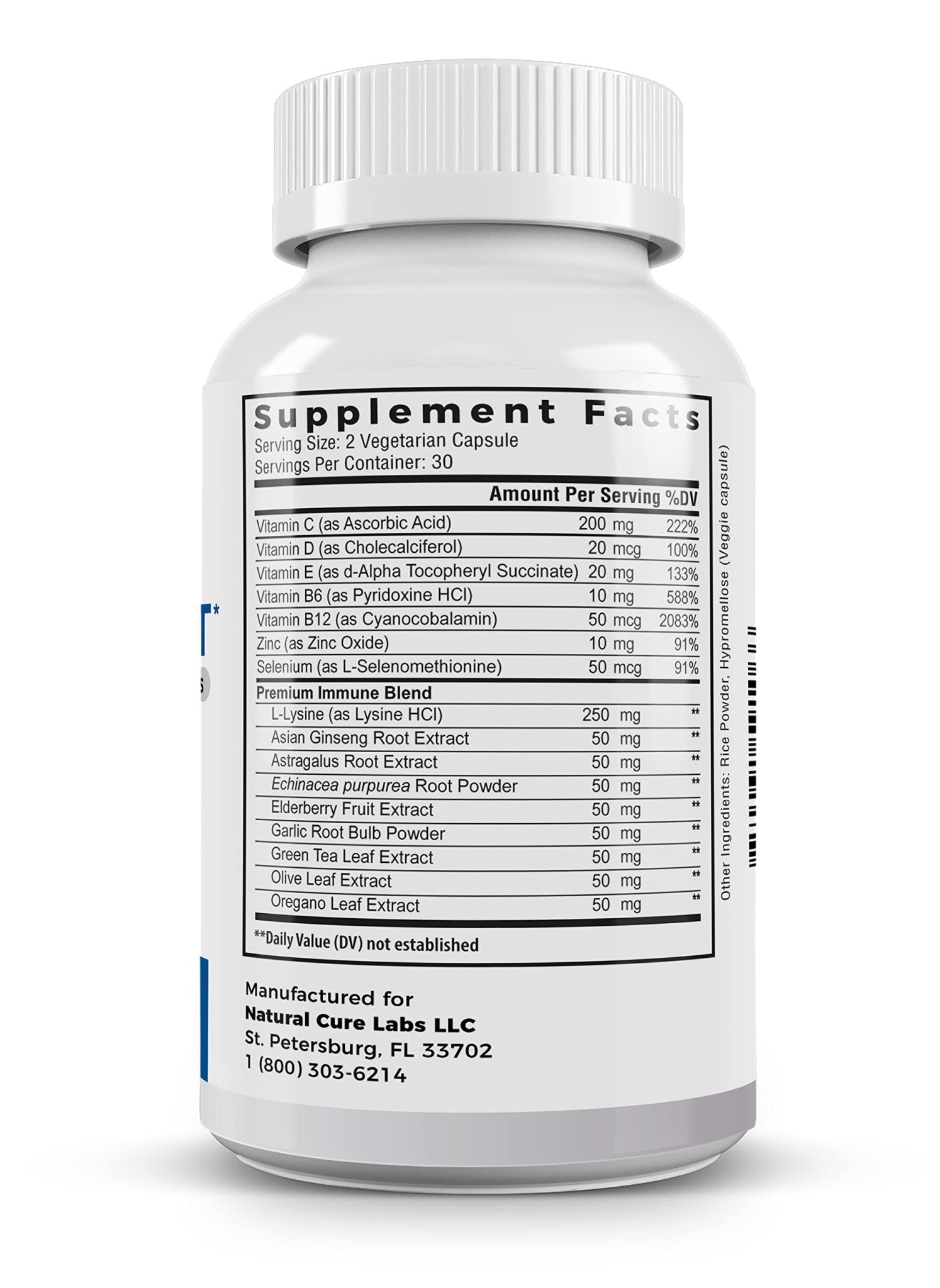 Palmara Health Premium Immune Support, 60 Capsules - dailyvitalstore