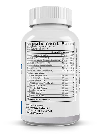 Palmara Health Premium Immune Support, 60 Capsules - dailyvitalstore