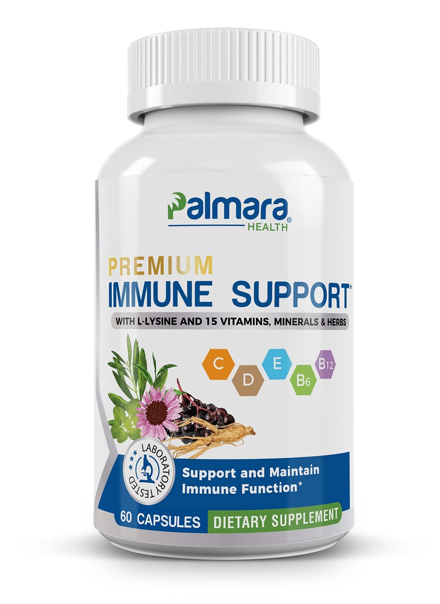 Palmara Health Premium Immune Support, 60 Capsules - dailyvitalstore