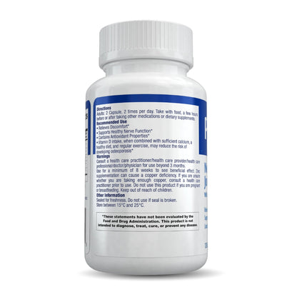 Pamidrol Nerve and Joint Support with Added Calcium 120 Capsules - dailyvitalstore