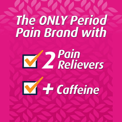 Pamprin Maximum Strength Formula, 24 Caplets (Pack of 3) - dailyvitalstore
