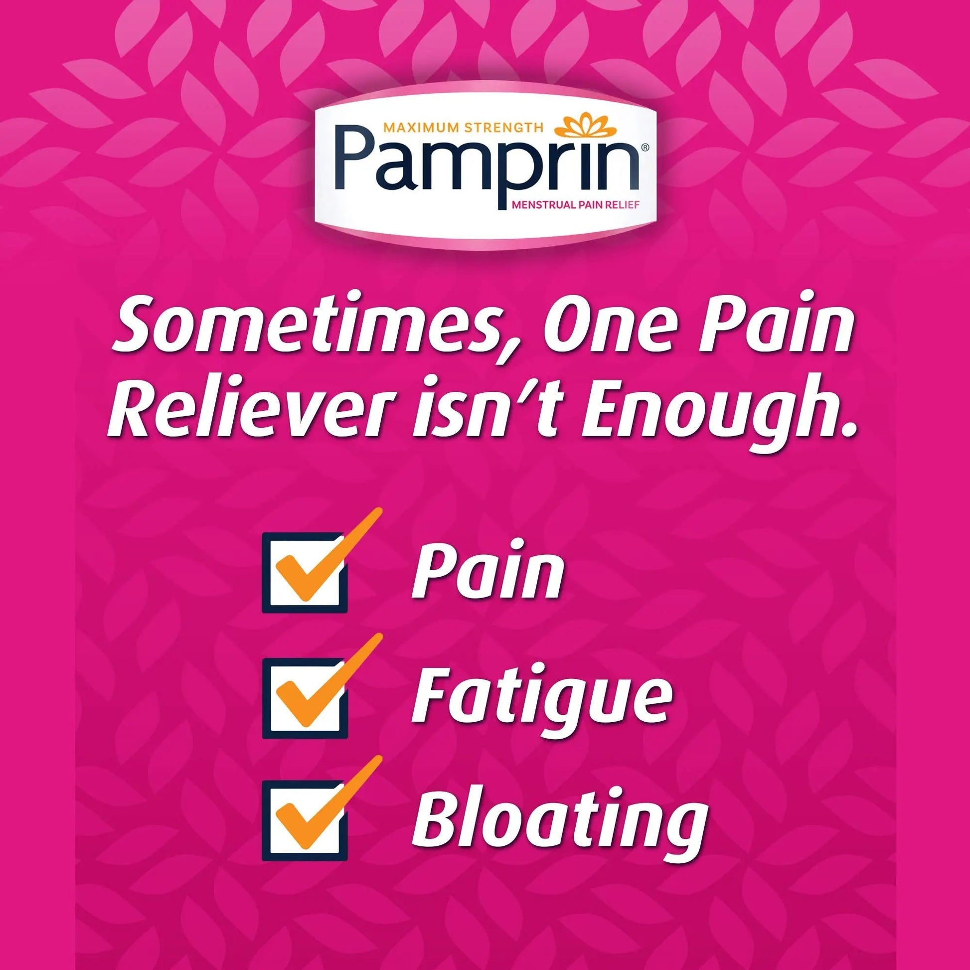 Pamprin Maximum Strength Formula, 24 Caplets (Pack of 3) - dailyvitalstore