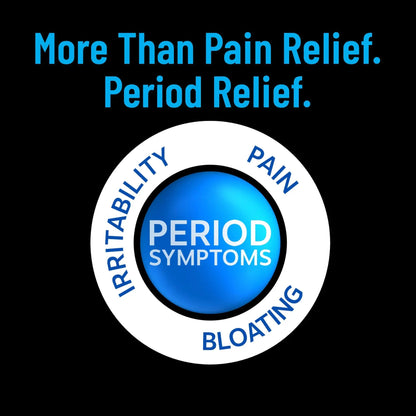 Pamprin Multi-Symptom Formula, with Acetaminophen, Menstrual Period Symptoms Relief, 20 Caplets (Pack of 3) - dailyvitalstore