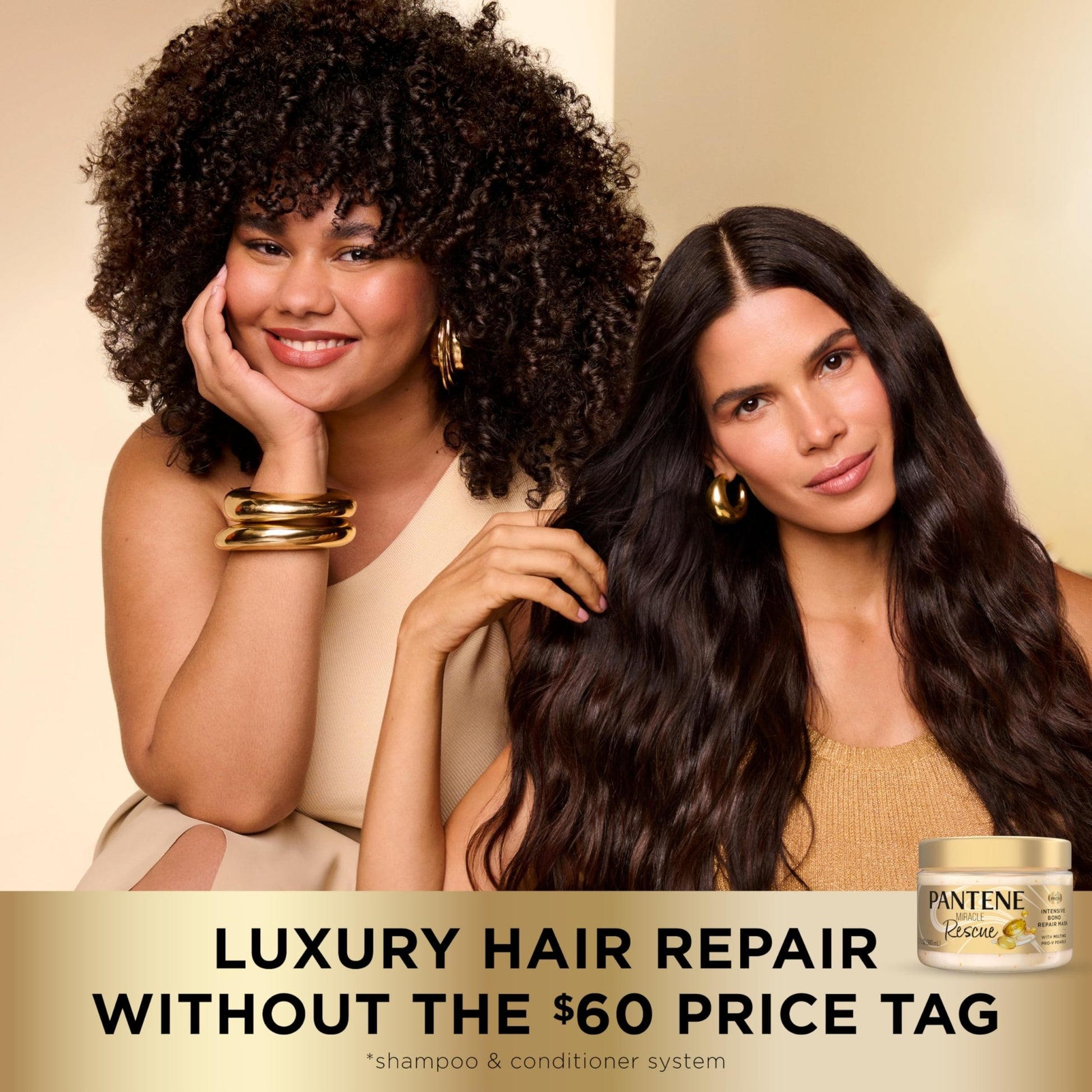 Pantene Miracle Rescue Hair Mask, Intensive Bond Repair with Melting Pro-V Pearls, Melts Away Damage, Builds Bonds, Strengthens Against Damage, - dailyvitalstore