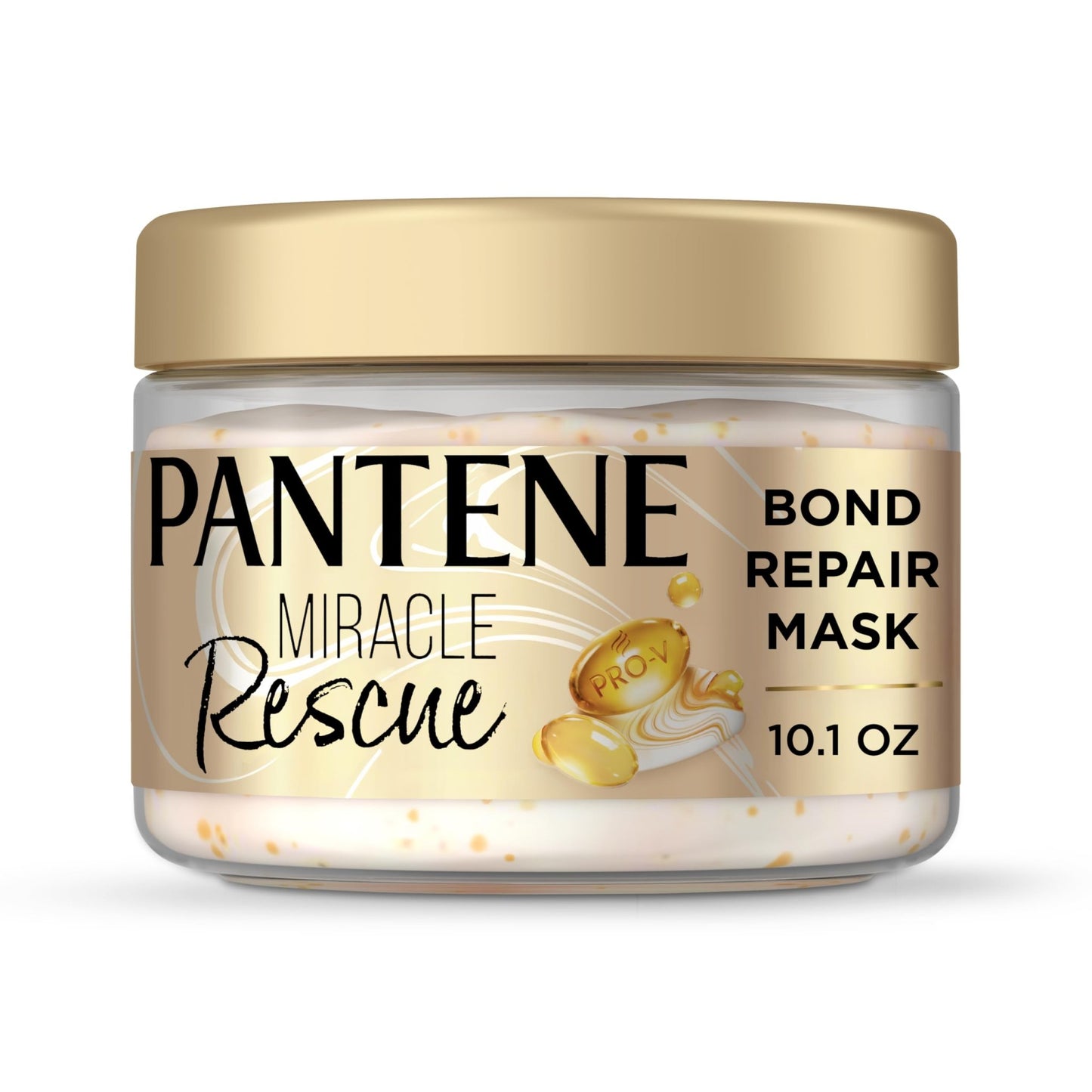 Pantene Miracle Rescue Hair Mask, Intensive Bond Repair with Melting Pro-V Pearls, Melts Away Damage, Builds Bonds, Strengthens Against Damage, - dailyvitalstore