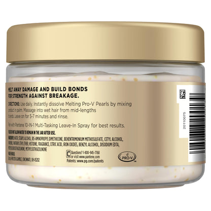 Pantene Miracle Rescue Hair Mask, Intensive Bond Repair with Melting Pro-V Pearls, Melts Away Damage, Builds Bonds, Strengthens Against Damage, - dailyvitalstore
