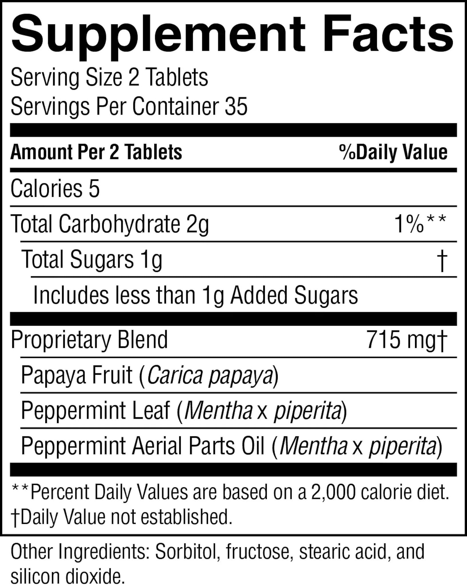 Papaya & Peppermint by Nature's Sunshine - dailyvitalstore