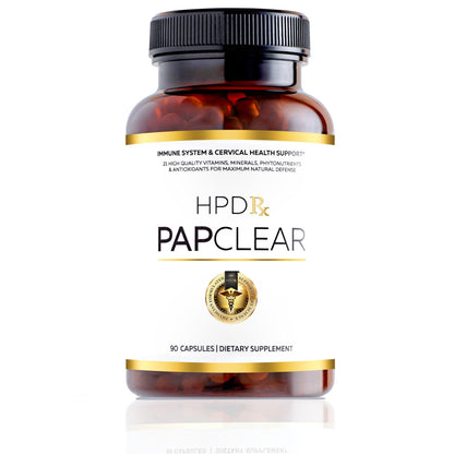PAPCLEAR Physician Formulated | All Natural Immune Support Supplement | Advanced Powerful Immunity Booster | 21 Vitamins & Nutrients with Organic Shiitake Mushroom & Lycopene | 90 Capsules | Pack of 1 - dailyvitalstore