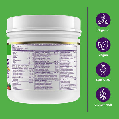 Paradise, ORAC Energy Greens Powder Extract, Super Antioxidants, Probiotics for Gut Health & Digestion, Vitamin C for Immunity, with Spirulina & Chlorella, Non-GMO, Gluten Free, 30 Servings - dailyvitalstore