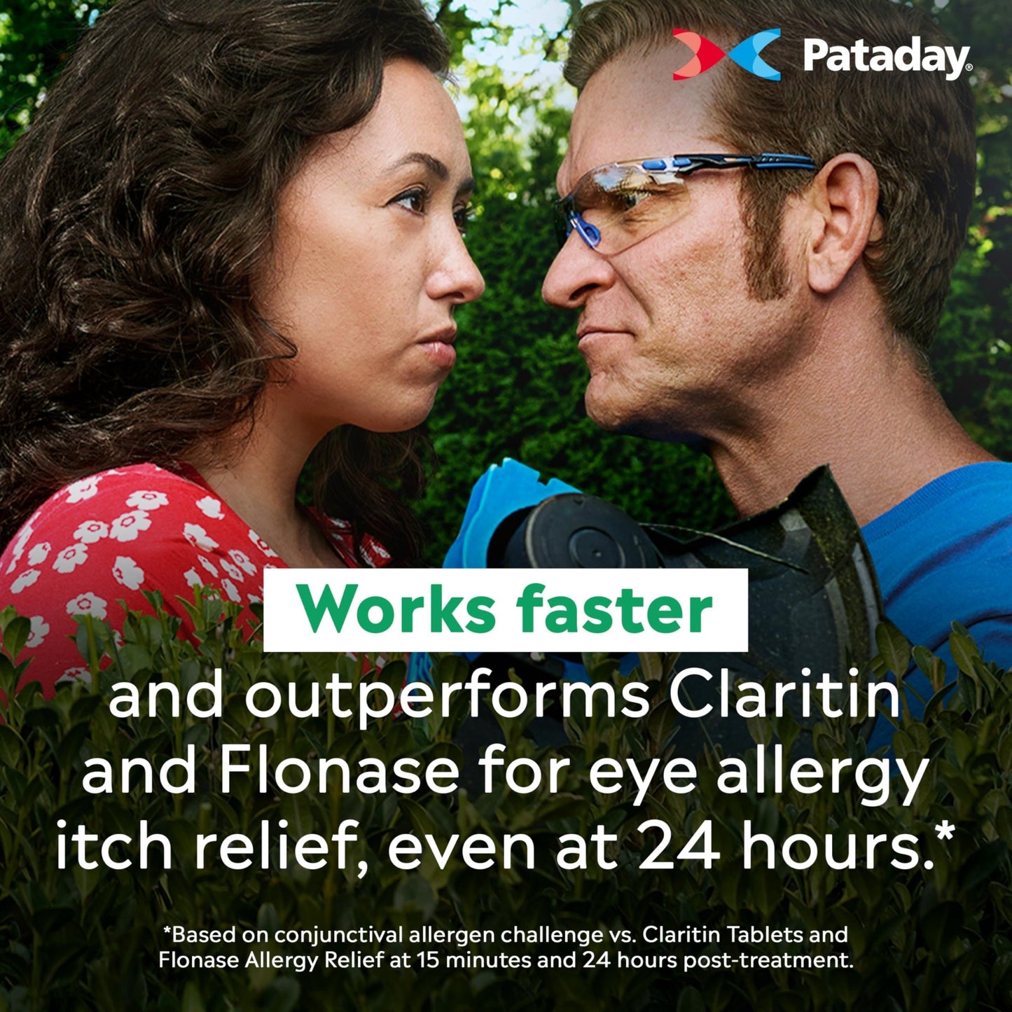 Pataday Once Daily Extra Strength Relief Allergy Eye Drops, 2.5 ml, Twin Pack, Antihistamine Eye Drops with Olopatadine 0.7% for Relief from Eye Allergy Itching, Works Up to 24 Hours - dailyvitalstore