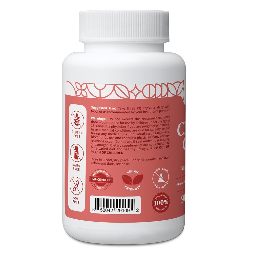 Pattern Wellness Cholesterol Complex Supplement – Supports Overall Well-Being – 3rd Party Lab Tested – 90 Vegan Capsules - dailyvitalstore