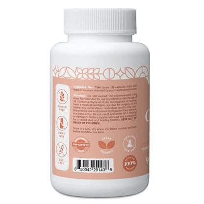 Pattern Wellness Fibro Complex – Advanced Formula with BioPerine® for Nutrient Absorption – Supports Muscle, Joint & Mobility Health – 90 Vegan Capsules - dailyvitalstore