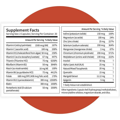 Pattern Wellness Multivitamin for Men & Women – Vitamin A, B, C, D, E – Supports Energy & Wellness – Whole Body Health - dailyvitalstore