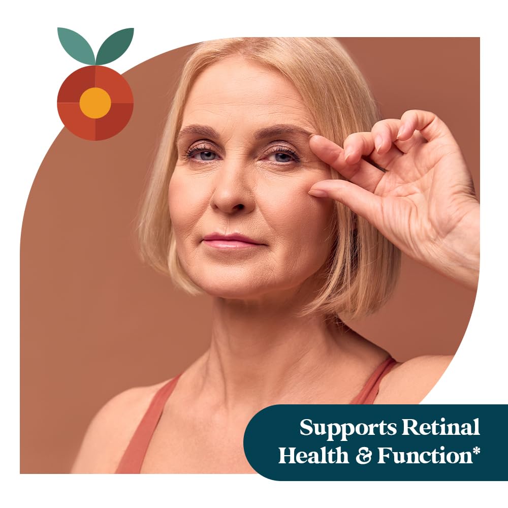Pattern Wellness Vision Complex Supplement – Daily Eye & Visual Function Support – Herbal Extract & Vitamin Blend – 60 Vegan Capsules - dailyvitalstore