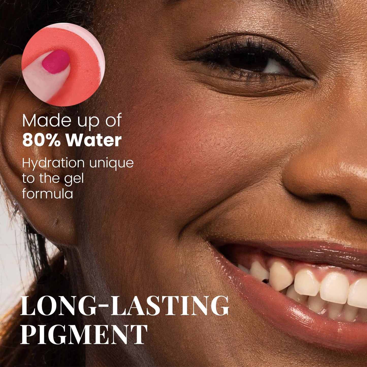 Paul & Joe Gel Blush, Bright and Buildable Blush Makeup, Water-Based Gel Makeup Blush with Hydrating Oils for Dewy, Radiant Finish, Garnet and Wine Red Cheek Tint, 05 Sommeliere, 0.71 oz - dailyvitalstore
