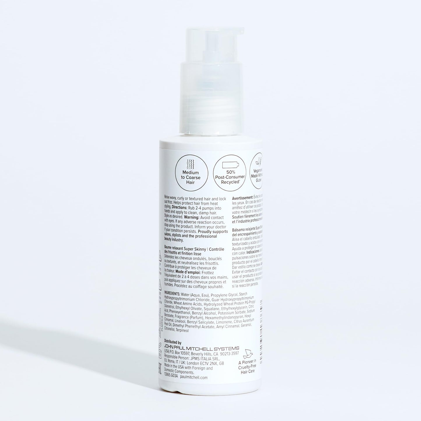 Paul Mitchell Super Skinny Relaxing Balm, Frizz Control For Wavy, Curly or Textured Hair, 5.1 fl oz - dailyvitalstore