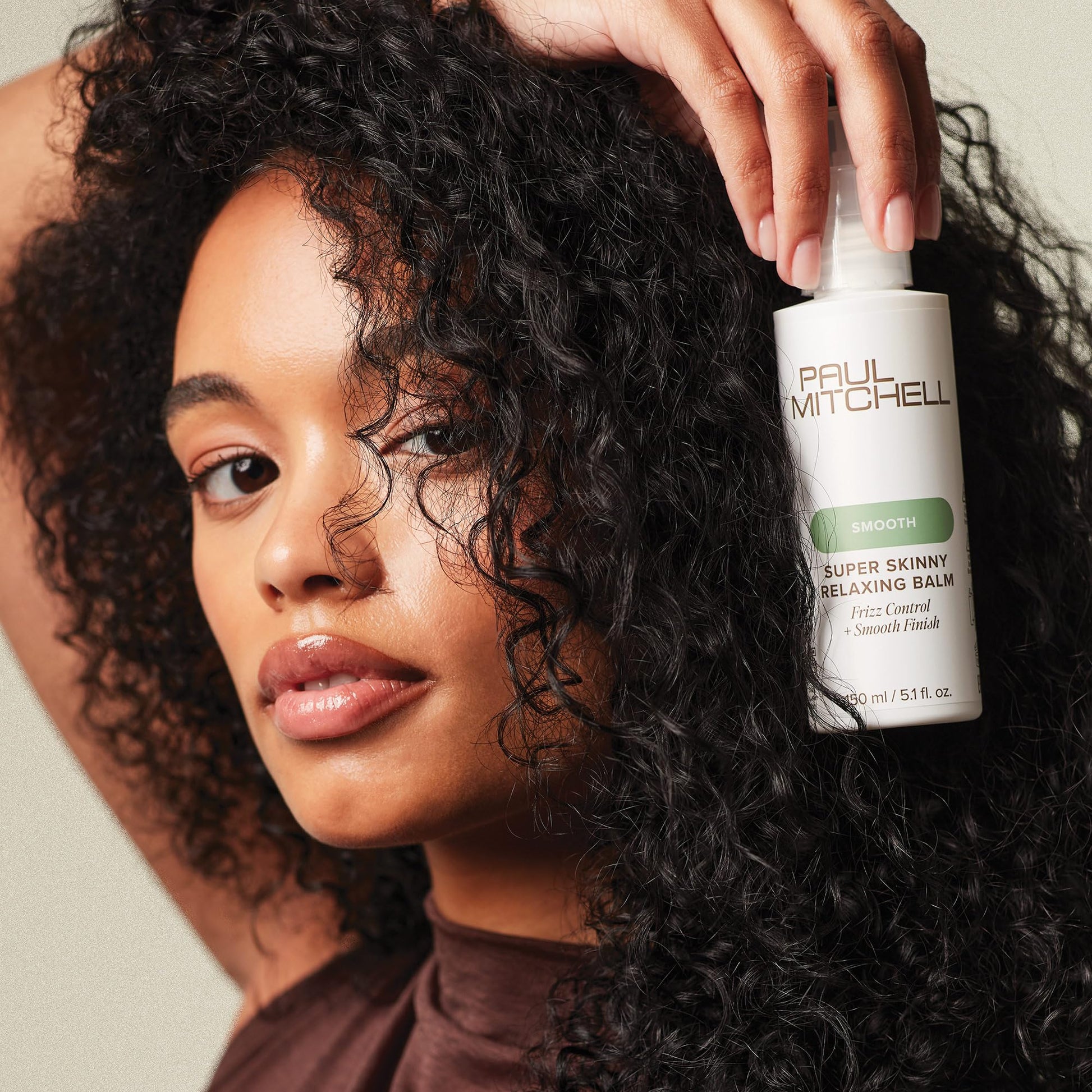 Paul Mitchell Super Skinny Relaxing Balm, Frizz Control For Wavy, Curly or Textured Hair, 5.1 fl oz - dailyvitalstore