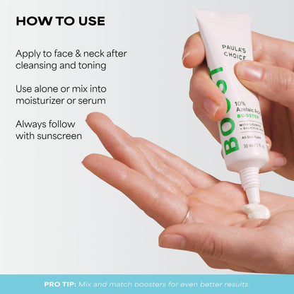 Paula’s Choice BOOST 10% Azelaic Acid Booster Cream Gel, Oil-Free Serum Fades Discoloration & Post-Blemish Marks, with Licorice Extract - dailyvitalstore